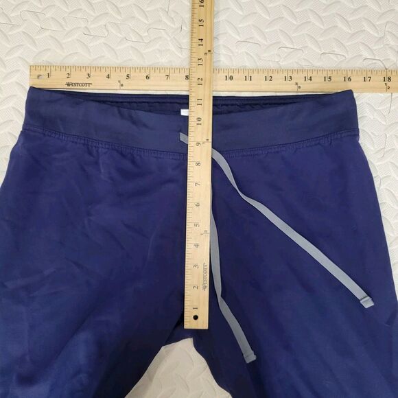 Figs Scrub Pants Men's Medium Pisco Basic Navy Blue 30" Inseam Pull On Comfort - Picture 8 of 10